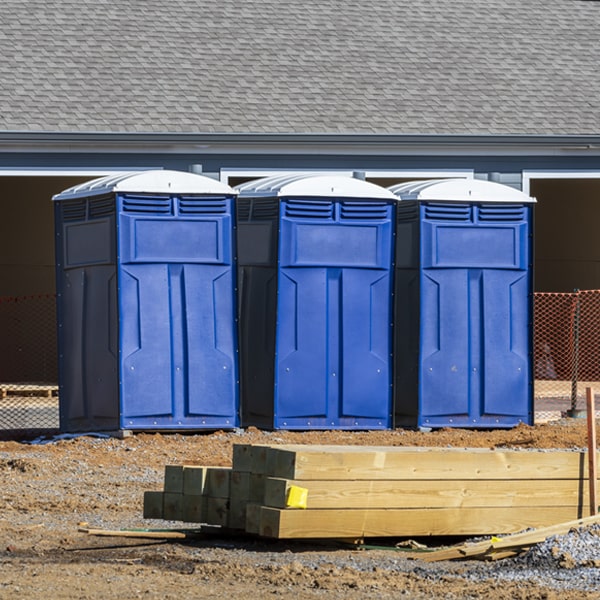 is there a specific order in which to place multiple portable restrooms in North Haverhill NH